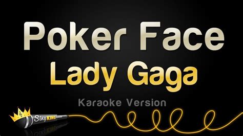 Versão karaoke pokerface